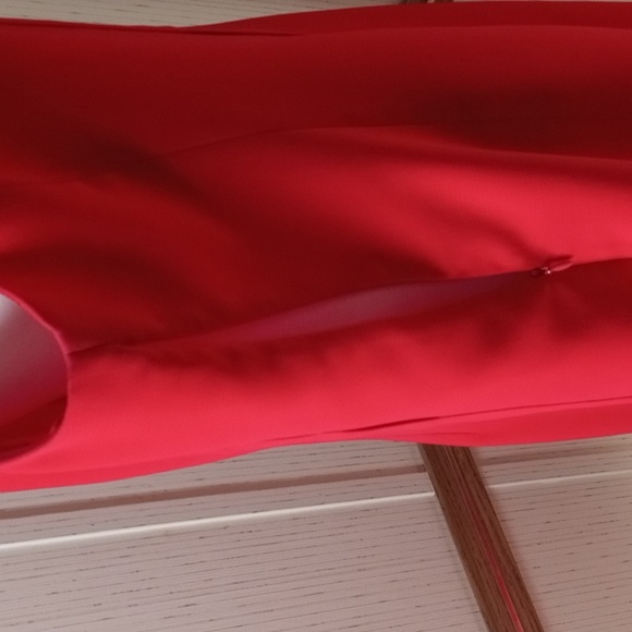 Calvin Klein Red Midi Dress, Professional, Office, Party, Special Occasions, Hol - Picture 9 of 9